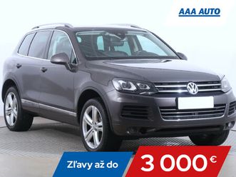 vw touareg 3.0 tdi, 4x4, automat, serv.kniha