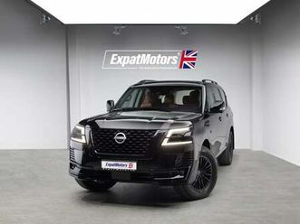 nissan patrol le platinum 5.6l black edition