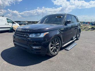 land rover range rover sport 3.0 supercharged
