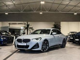② bmw 220i coupe m-sport brooklyn gris - garantie — bmw — 2ememain