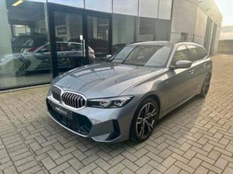 ② bmw 3 serie 330 ia x-drive touring m-edition skyscraper grau — bmw — 2ememain