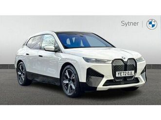 bmw ix 240kw xdrive40 m sport edition 76.6kwh 5dr auto