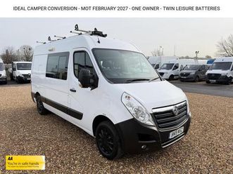 2019 vauxhall movano 2.3 cdti 3500 panel van 5dr diesel manual fwd l2 h2 euro 6 (130 ps) panel va...