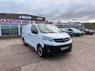 vauxhall vivaro 1.5 turbo d 2900 dynamic l2 h1 euro 6 (start/stop) 6dr diesel manual