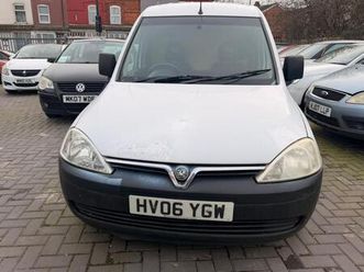 2006 vauxhall combo 1700 1.7cdti 16v van car derived van diesel manual