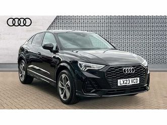 audi q3 sportback black edition 35 tfsi 6-speed