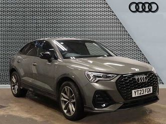 audi q3 sportback black edition 35 tfsi s tronic