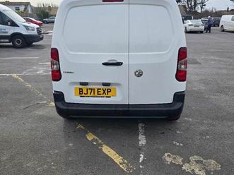 vauxhall, combo cargo, panel van, 2021, manual, 1499 (cc)