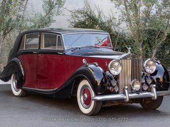 1949 rolls-royce silver wraith limousine right-hand-drive