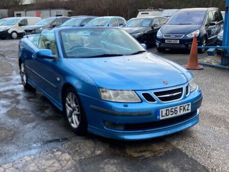 2006 saab 9-3 2.0 aero convertible 2d