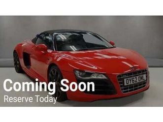 audi r8 5.2 fsi v10 spyder r tronic quattro euro 5 2dr petrol automatic