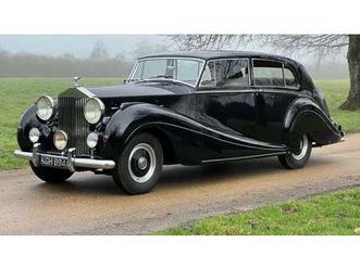 1953 rolls royce silver wraith by h.j. mulliner a vendre