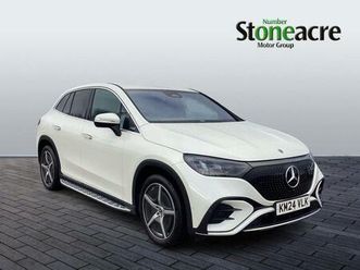 2024 mercedes-benz eqa eqe 350 89kwh amg line suv 5dr electric auto 4matic (292 ps) estate electr...