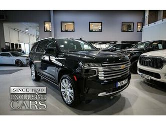 chevrolet tahoe high country 6.2 v8 e85 2 vägskatt