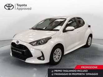toyota yaris 1.5 hybrid 5 porte energy del 2023 usata a genzano di roma