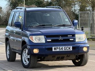 2005 mitsubishi shogun pinin 2.0 elegance auto