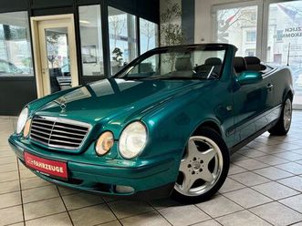 mercedes-benz clk 320 elegance 1.hand /scheckheft /el.verdeck