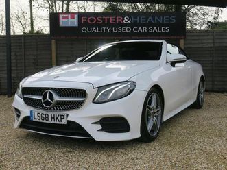 2.0 e300 amg line cabriolet g-tronic+ euro 6 (start/stop) 2dr