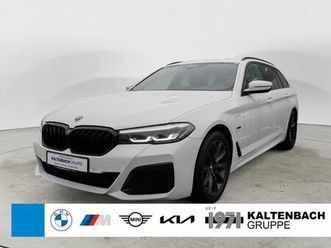 bmw 530e touring m-sport ahk led w-lan navi h/k shz