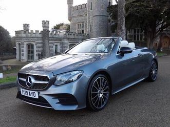 2.0 e220d amg line (premium) cabriolet g-tronic+ euro 6 (start/stop) 2dr