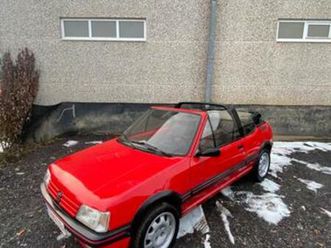 ② peugeot 205 cti 1.6 - 1986 — oldtimers & ancêtres — 2ememain