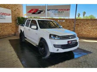 2019 gwm steed 5e 2.0 vgt xscape double-cab