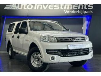 2020 gwm steed 5 2.2 mpi base double-cab