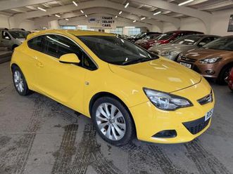 2013 vauxhall astra gtc 1.6t 16v sri euro 5 3dr hatchback petrol manual