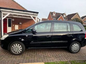 vauxhall, zafira, mpv, 2009, manual, 1598 (cc), 5 doors
