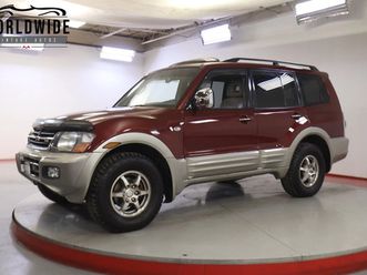 2001 mitsubishi montero