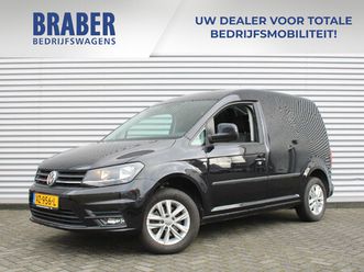 volkswagen caddy 1.6 tdi highline | voorruitverwarming | airco | navi | pdc | 15 lm | lichtsensor | cruise | betonplex | zijwandbekleding |