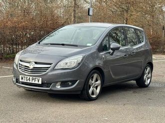 vauxhall, meriva, mpv, 2014, manual, 1398 (cc), 5 doors
