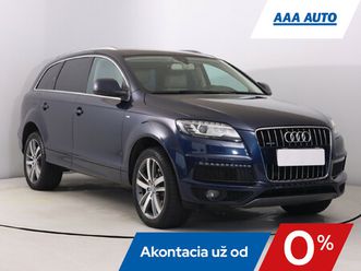 audi q7 3.0 tdi, 4x4, automat, serv.kniha