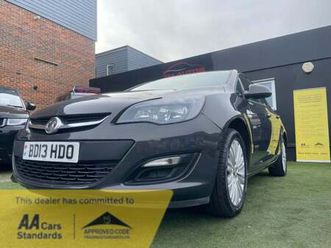 2013 vauxhall astra 1.4 16v energy euro 5 5dr petrol