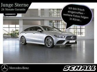 mercedes-benz cla 200 d sb amg+ahk+led+nav+ambiente+spur+18