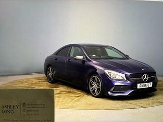1.6 cla180 amg line coupe 7g-dct euro 6 (start/stop) 4dr