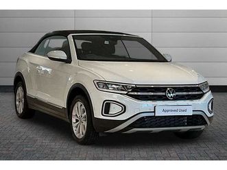 volkswagen t-roc cabriolet - 1.5 tsi style 2dr dsg