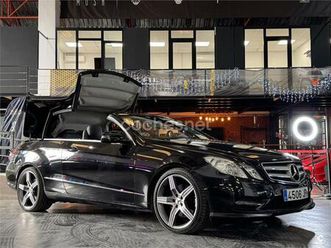 mercedes-benz clase e cabrio e 350 cdi be elegance