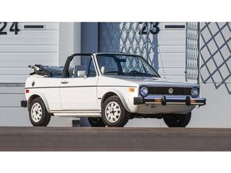 1983 volkswagen rabbit convertible