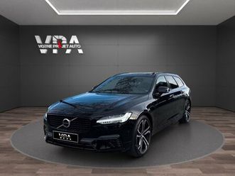 volvo v90 t8 r-design recharge awd 392ch • toit panoramique camera 360° hud attelage harman kardon apple carplay