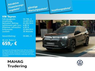 tayron 2.0 tdi 4mot r-line blackstyle iq.light iq.drive pano parkassistpro areaview eklappe h&k app