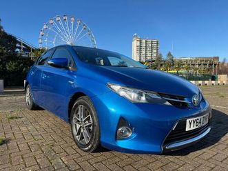 2015 toyota auris 1.8 vvti hybrid icon+ 5dr cvt auto hatchback petrol/electric hybrid automatic