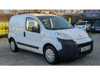 2014 citroen nemo 1.3 hdi lx [non start/stop] panel van diesel manual