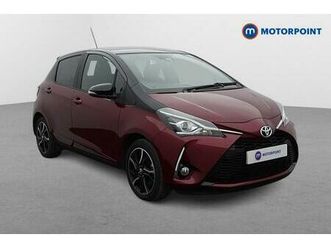 2018 toyota yaris 1.5 vvt-i blue bi-tone 5dr hatchback petrol manual