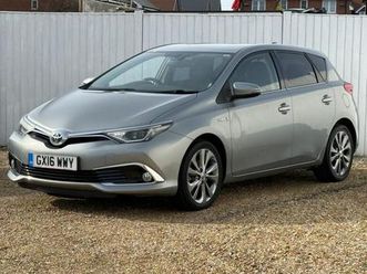 2016 toyota auris vvt-i excel hybrid auto hatchback hybrid automatic