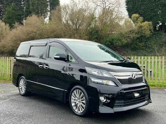 2013 toyota vellfire 3.5 v6 golden eyes 7 seats alphard *fresh import*