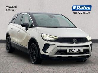 2021 vauxhall crossland crossland 1.2 turbo griffin 5dr hatchback hatchback petrol manual