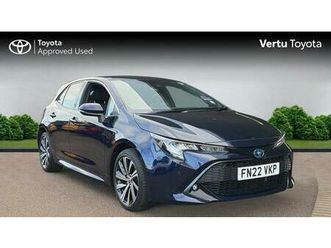 2022 toyota corolla 1.8 vvt-i hybrid design 5dr cvt hatchback petrol/electric automatic
