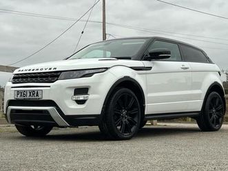 2011 land rover range rover evoque 2.0 si4 dynamic 3dr auto coupe petrol automatic