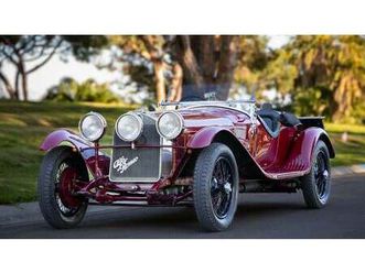 1929 alfa romeo zagato style 6c 1750 ss a vendre